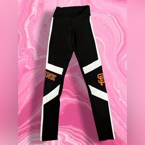 PINK‎ Victoria’s Secret SF Graphic Leggings XS Black Ultimate